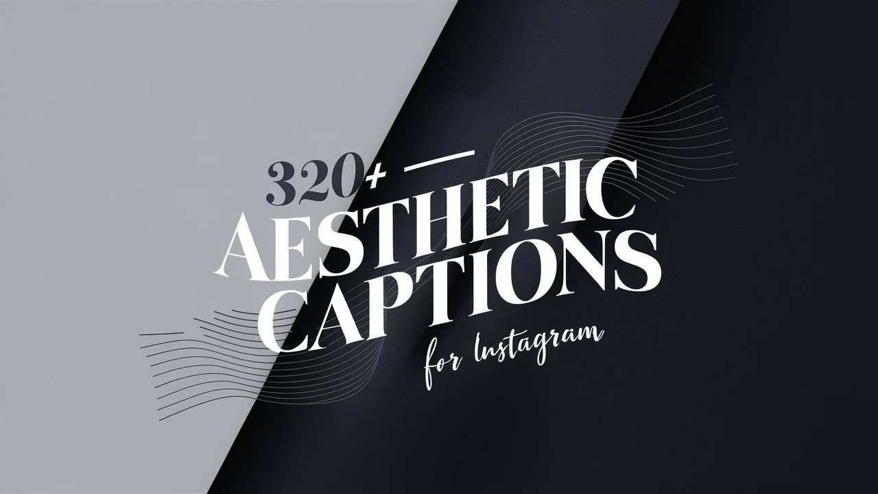 Aesthetic Captions For Instagram